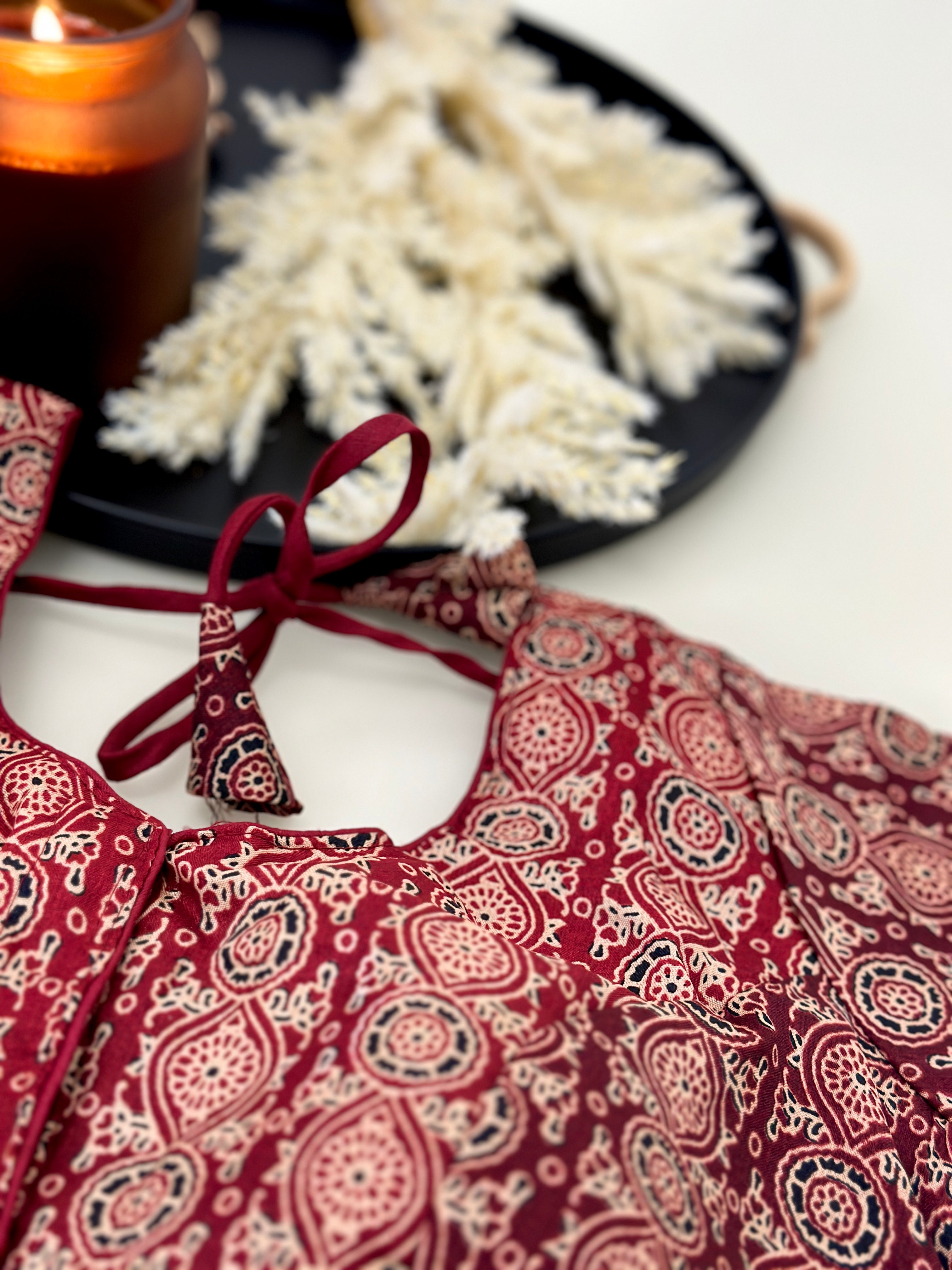 Ajrakh Print Blouse